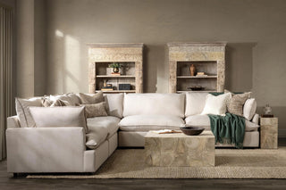 Caplan Upholstered 5pc Modular Sectional Dawn