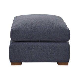 Audrey Upholstered Rectangle Ottoman Rise