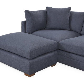 Audrey Upholstered Sofa Chaise Rise