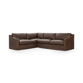 Kipton Leather Sectional El Paso