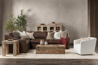 Kipton Leather Sectional El Paso