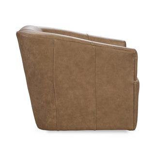 Vernon Leather Swivel Chair El Paso