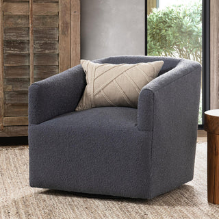Vernon Upholstered Swivel Chair Rise