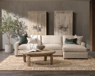 Coburn Upholstered Right Chaise Sofa Rise
