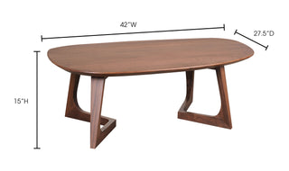 Godenza Small Coffee Table Brown