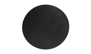 Hourglass Outdoor Stool Black