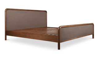 Rye King Bed Warm Brown