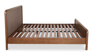 Rye King Bed Warm Brown
