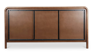 Rye King Bed Warm Brown
