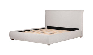 Luzon King Bed Light Grey