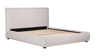 Luzon King Bed Light Grey