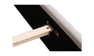 Luzon King Bed Light Grey