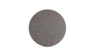 Chameau Small Coffee Table Black and White