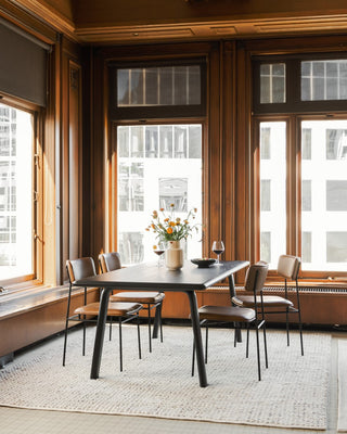 Malibu Dining Table Black