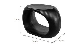 Albers Outdoor Stool Black