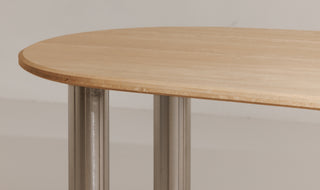 Fia Dining Table Travertine