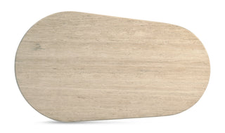 Fia Dining Table Travertine