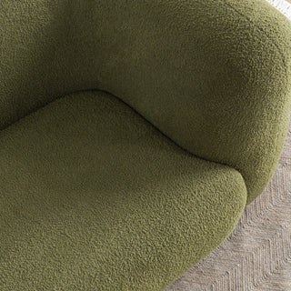 Faris Upholstered Sofa - Dark Olive