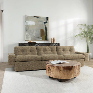Lucca Upholstered Sofa - Yellow Honey
