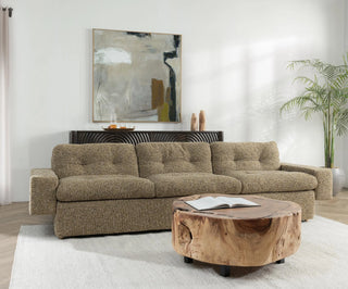 Lucca Upholstered Sofa - Yellow Honey