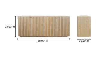 Vermentino Sideboard Oak