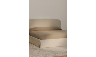 Joan Queen Storage Bed Cream