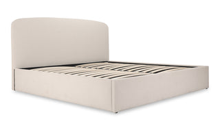 Joan Queen Storage Bed Cream