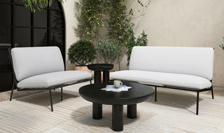 Salma Outdoor Accent Chair White