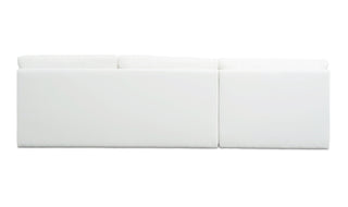 Miles Outdoor Modular 2 Piece White