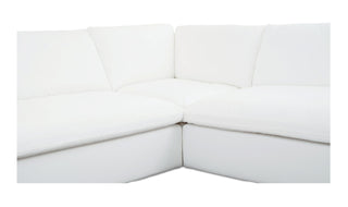 Miles Outdoor Modular 3 Piece White