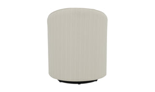 Sylvie Outdoor Swivel Dining Chair Cream