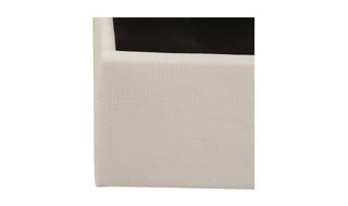 Sebastion Queen Storage Bed Cream
