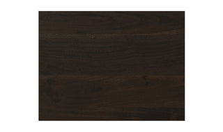 Madagascar King Platform Bed Dark Brown