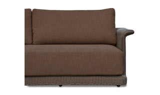 Meredith Outdoor Sofa Brown