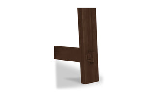 Esmond Outdoor Dining Table Brown