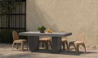 Antonius Outdoor Dining Table Grey