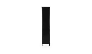 Henry Metal Tall Cabinet Black
