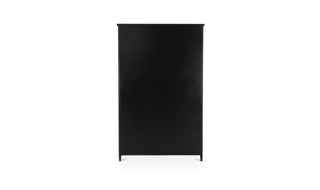 Henry Metal Tall Cabinet Black