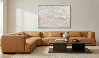 Clove L-Shaped Sectional Tan