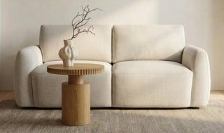 Callie Sofa 68 in. Flecked Oat