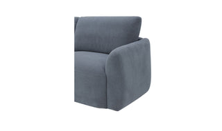 Callie Sofa 91 in. Slate Blue