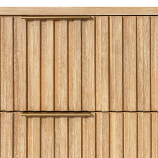 Modrest Mikala - Modern Natural Oak Nightstand