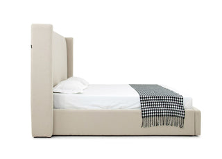 Modrest Byrne - Modern Beige Fabric Bed