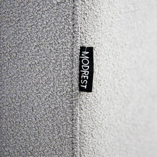 Modrest Byrne - Modern Grey Fabric Bed