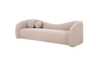 Divani Casa Calico - Contemporary Beige Fabric 4-Seat Sofa