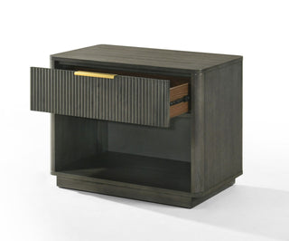 Nova Domus Santa Monica - Modern Grey Wash Nightstand