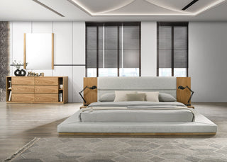 Nova Domus Jagger Modern Natural Oak Bed