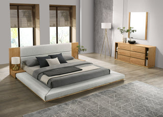 Nova Domus Jagger Modern Natural Oak Bed