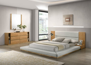 Nova Domus Jagger Modern Natural Oak Bed