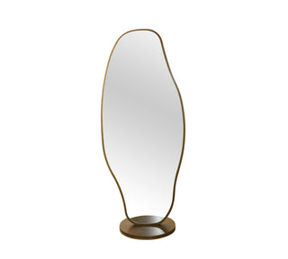 Modrest Esteem - Modern Antique Brass Freestanding Mirror